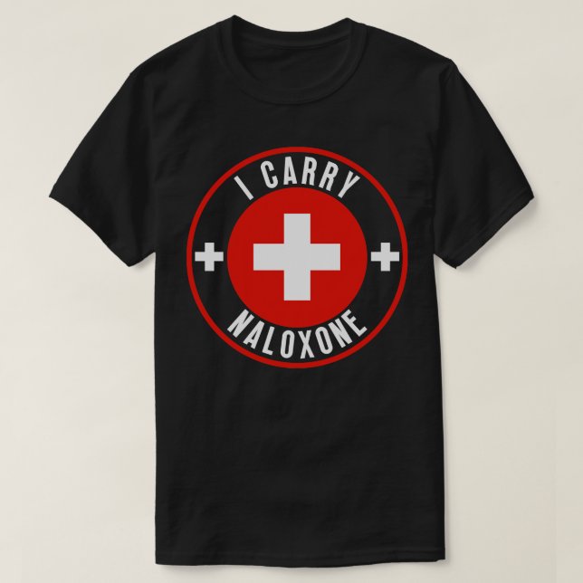 Camiseta Cargo naloxona 30 (Diseño del anverso)