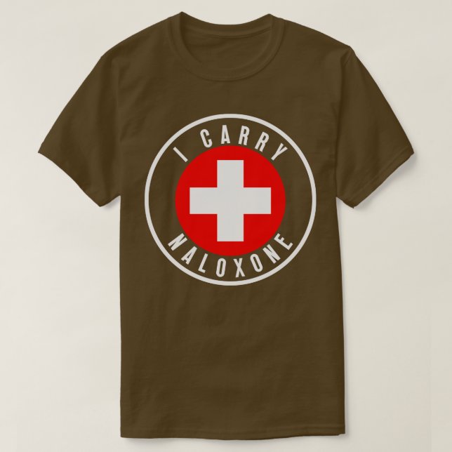Camiseta Cargo naloxona 30 (Diseño del anverso)