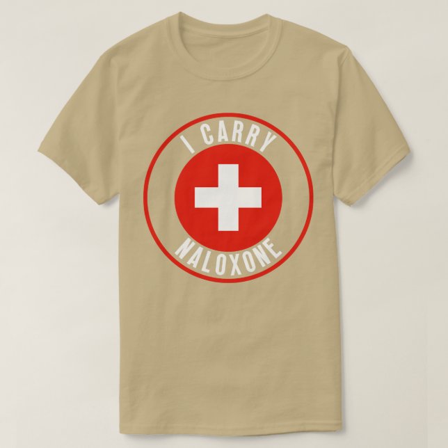 Camiseta Cargo naloxona 32 (Diseño del anverso)
