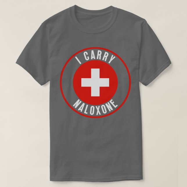 Camiseta Cargo naloxona 33 (Diseño del anverso)