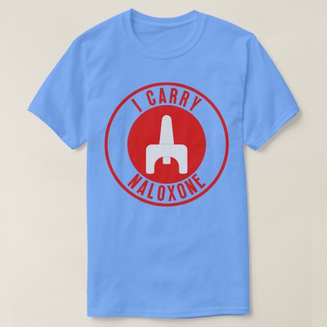 Camiseta Cargo naloxona 34 (Diseño del anverso)