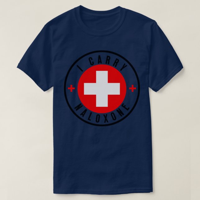 Camiseta Cargo naloxona 34 (Diseño del anverso)