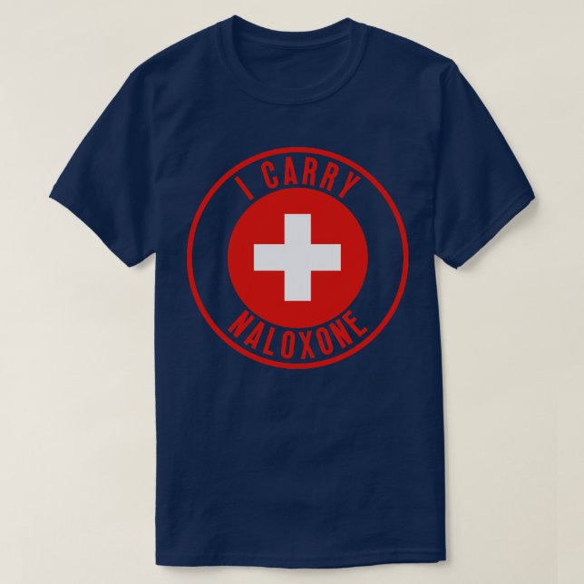 Camiseta Cargo naloxona 35 (Diseño del anverso)