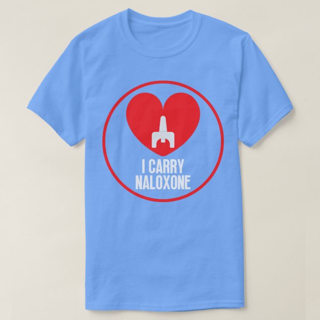 Camiseta Cargo naloxona 36 (Diseño del anverso)