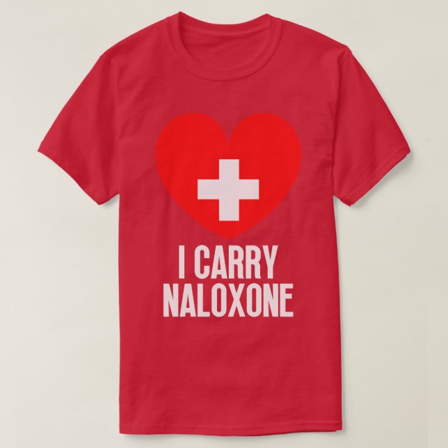 Camiseta Cargo naloxona 6 (Diseño del anverso)