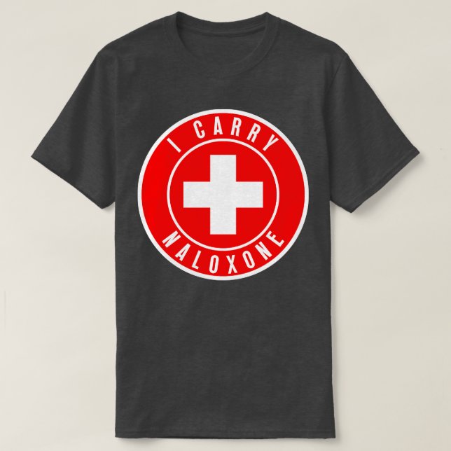Camiseta Cargo naloxona 61 (Diseño del anverso)
