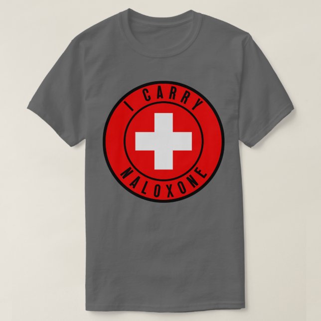 Camiseta Cargo naloxona 62 (Diseño del anverso)