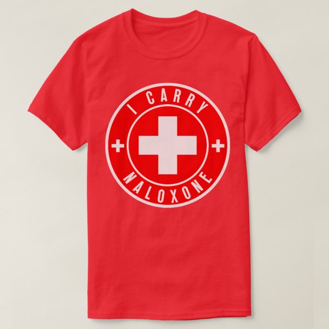 Camiseta Cargo naloxona 63 (Diseño del anverso)