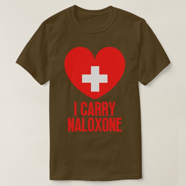 Camiseta Cargo naloxona 8 (Diseño del anverso)