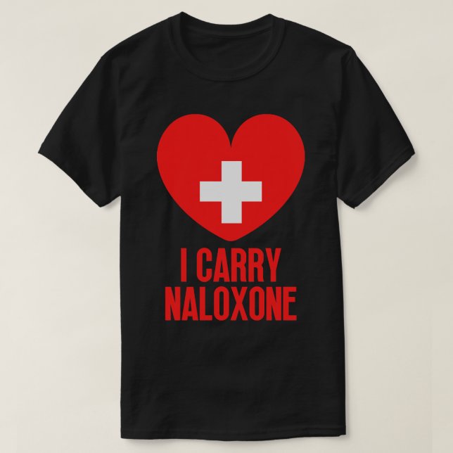 Camiseta Cargo naloxona 8 (Diseño del anverso)