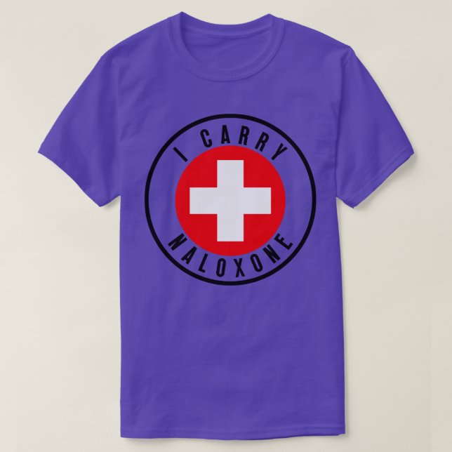 Camiseta Cargo Naloxone 4 (Diseño del anverso)