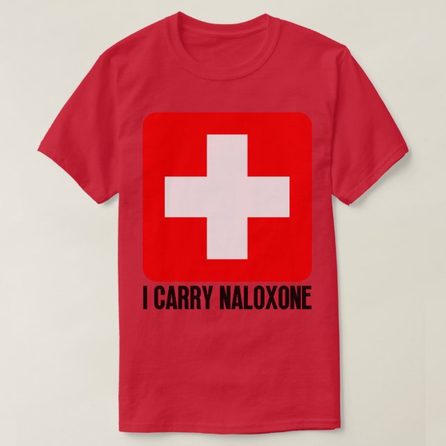 Camiseta Cargo Naloxone 53 (Diseño del anverso)