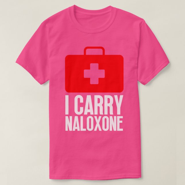 Camiseta Cargo Naloxone 54 (Diseño del anverso)