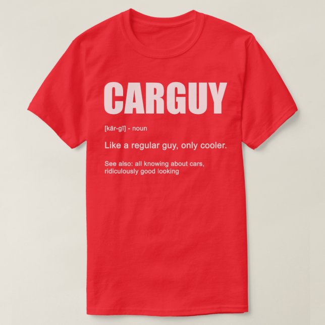 Camiseta Carguy Dark Edition (Diseño del anverso)