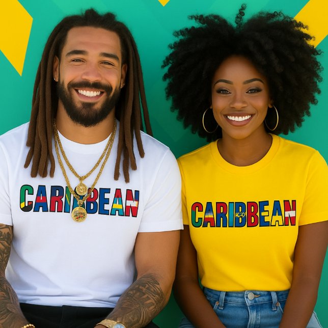 Camiseta Caribbean Flags (Subido por el creador)
