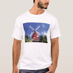 Camiseta Caribe, Aruba. Molino antiguo convertido en molino