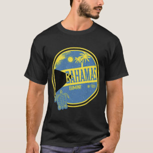 Camiseta Caribe Bahamas Bimini Vacaciones Vintage Tropical