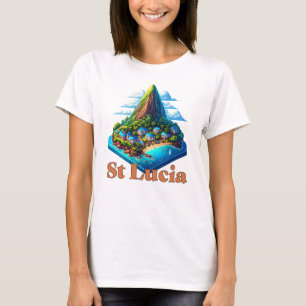 Camiseta Caribe de Santa Lucía