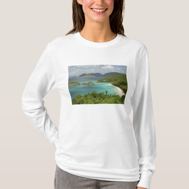 Camiseta Caribe, Islas Vírgenes de Estados Unidos, St. John (Anverso)