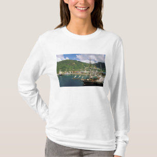 Camiseta Caribe, Santa Lucía, Soufriere. Barcos en