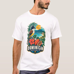 Camiseta caribeña de la República Dominicana de me