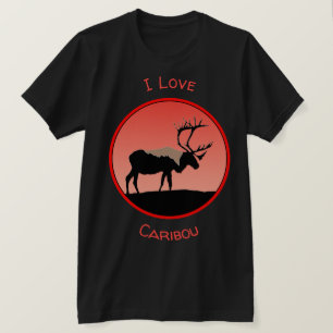 Camiseta Caribou at Sunset - Arte original de la vida salva