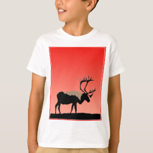 Camiseta Caribou at Sunset - Arte original de la vida salva