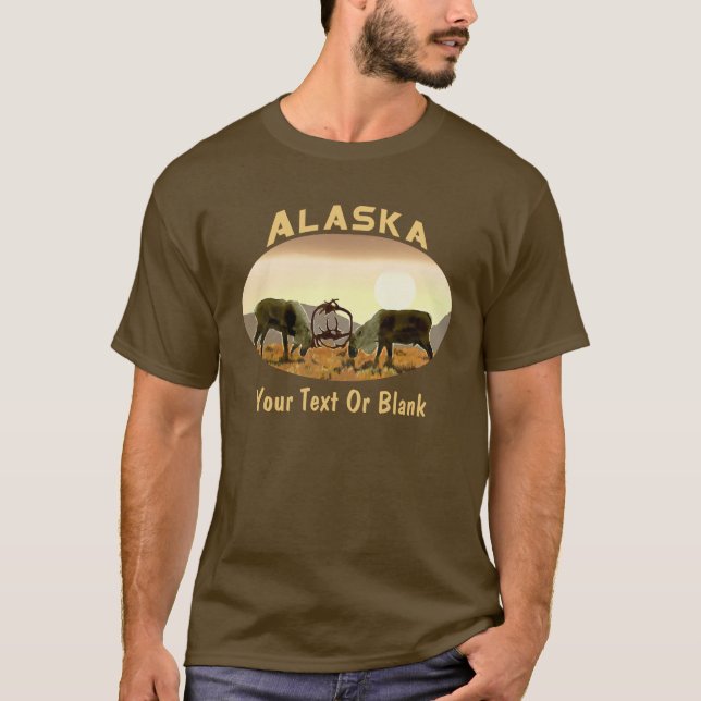 Camiseta Caribou Duel - Alaska (Anverso)