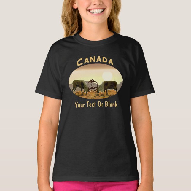 Camiseta Caribou Duel - Canadá (Anverso)