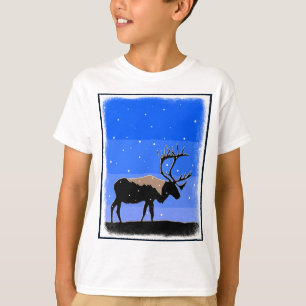 Camiseta Caribou in Winter - Arte original de la vida salva