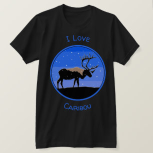 Camiseta Caribou in Winter - Arte original de la vida salva