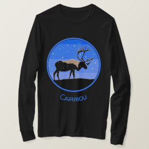Camiseta Caribou in Winter - Arte original de la vida salva