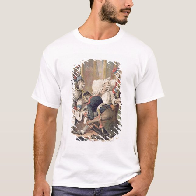 Camiseta Caricatura de Alliance triple (Anverso)