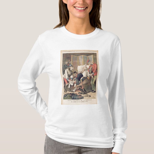 Camiseta Caricatura de Alliance triple (Anverso)