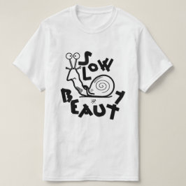 Camiseta Caricatura de caracol divertido y genial