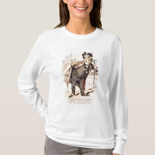 Camiseta Caricatura de Chester Alan Arthur, c.1883