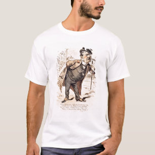 Camiseta Caricatura de Chester Alan Arthur, c.1883
