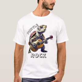 Camiseta Caricatura de Dibujos Animados de Tortuga Animal