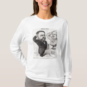 Camiseta Caricatura de Emile Zola