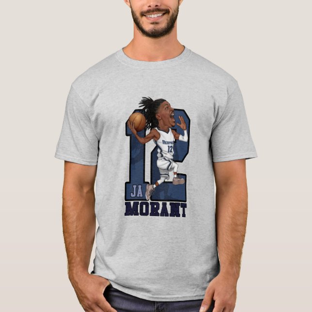 Camiseta Caricatura de Ja Morant (Anverso)