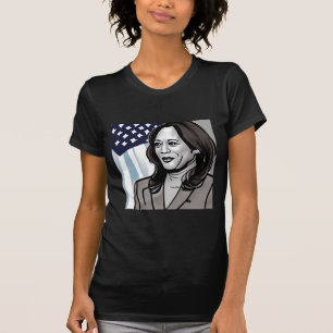 Camiseta Caricatura de Kamala Harris Política