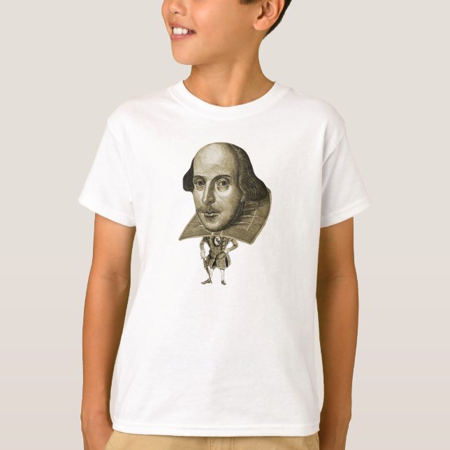Camiseta Caricatura de Shakespeare (Anverso)