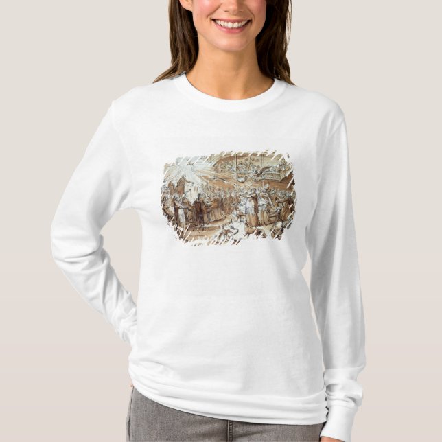 Camiseta Caricatura del clero (Anverso)