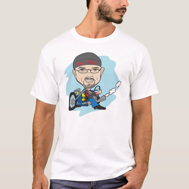 Camiseta caricatura del dibujo animado (Anverso)