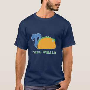Camiseta Caricatura divertida de Taco Whale