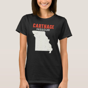 Camiseta Caricatura Misuri Estados Unidos Miércoles de viaj