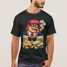 Caricatura satírica de multimillonario MAGA — Arte