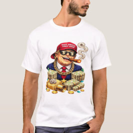 Camiseta Caricatura satírica del multimillonario MAGA — Art