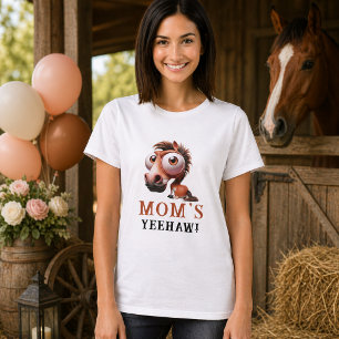 Camiseta Caricaturas de caballos Fiesta de cumpleaños 1