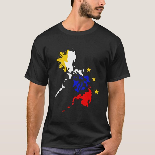 Camiseta Caricaturas de Filipinas (Anverso)